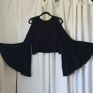 Alice McCall bell sleeve boho top